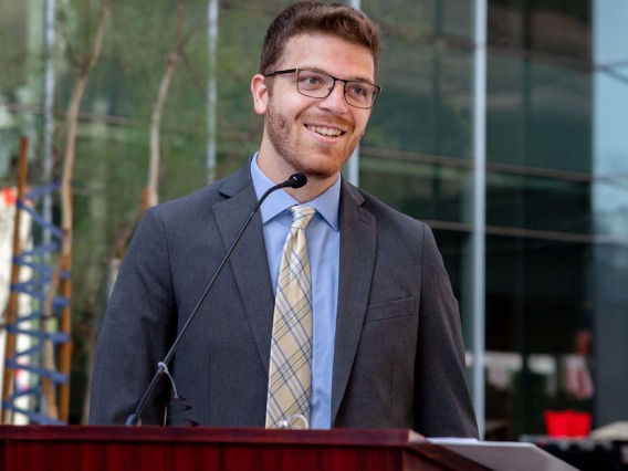 Luke Wohlford, MD, was selected as the 2022 College of Medicine – Phoenix commencement speaker.