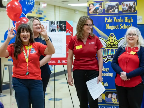 Women smiling and laughing from the KEYS Staff