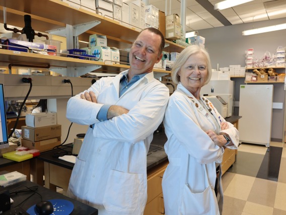 Chris and Susan Frost at the University of Arizona BIO5 Institute