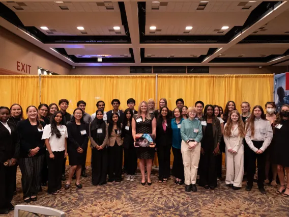 KEYS alumni and staff at the 2024 AZBio Awards
