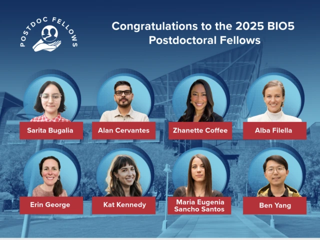 2025 BIO5 Postdoctoral Fellows