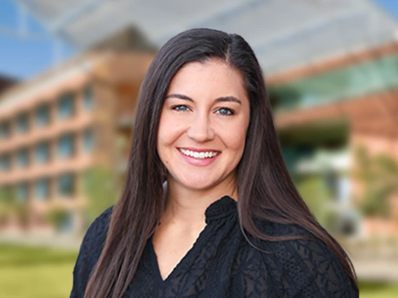 A headshot of Allison Bakovic