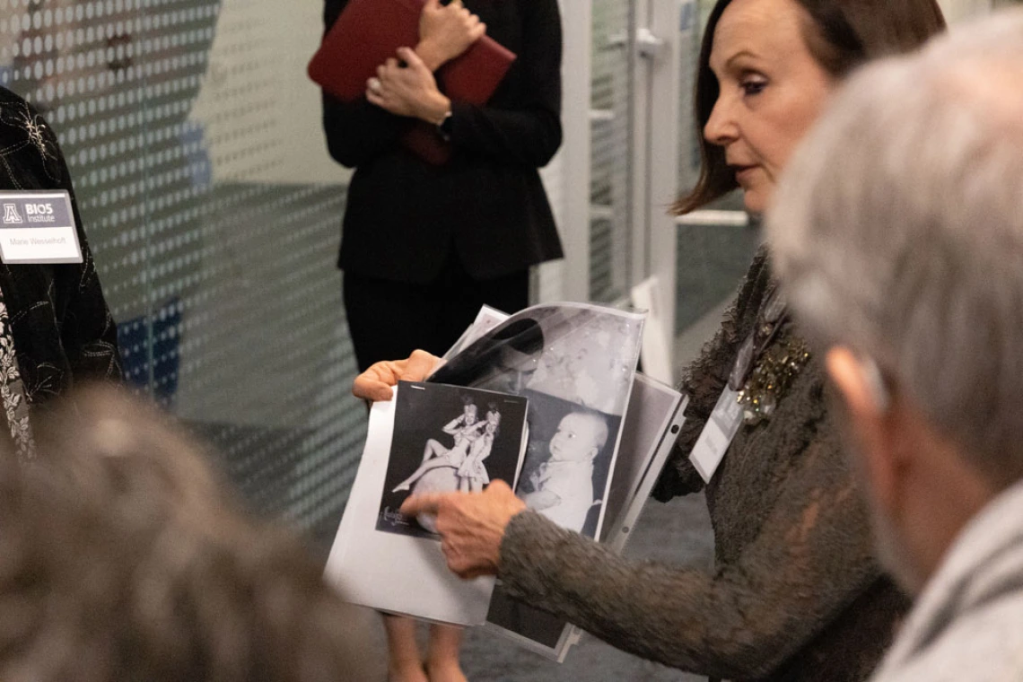 Melissa Lowe discusses her father's artwork and legacy at the BIO5 Institute