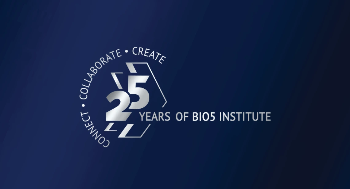 25 years of BIO5 logo