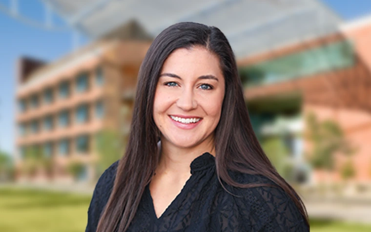 A headshot of Allison Bakovic