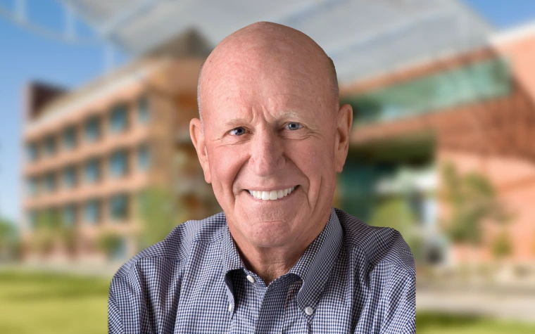a headshot of Tom Keating