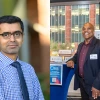 two headshot pictures in one header image